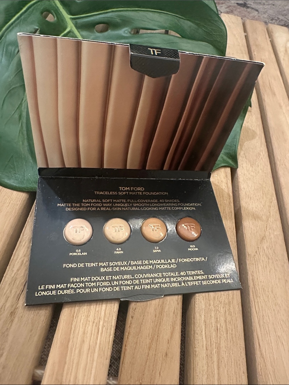 Tom Ford Traceless Soft Matte Foundation Samples